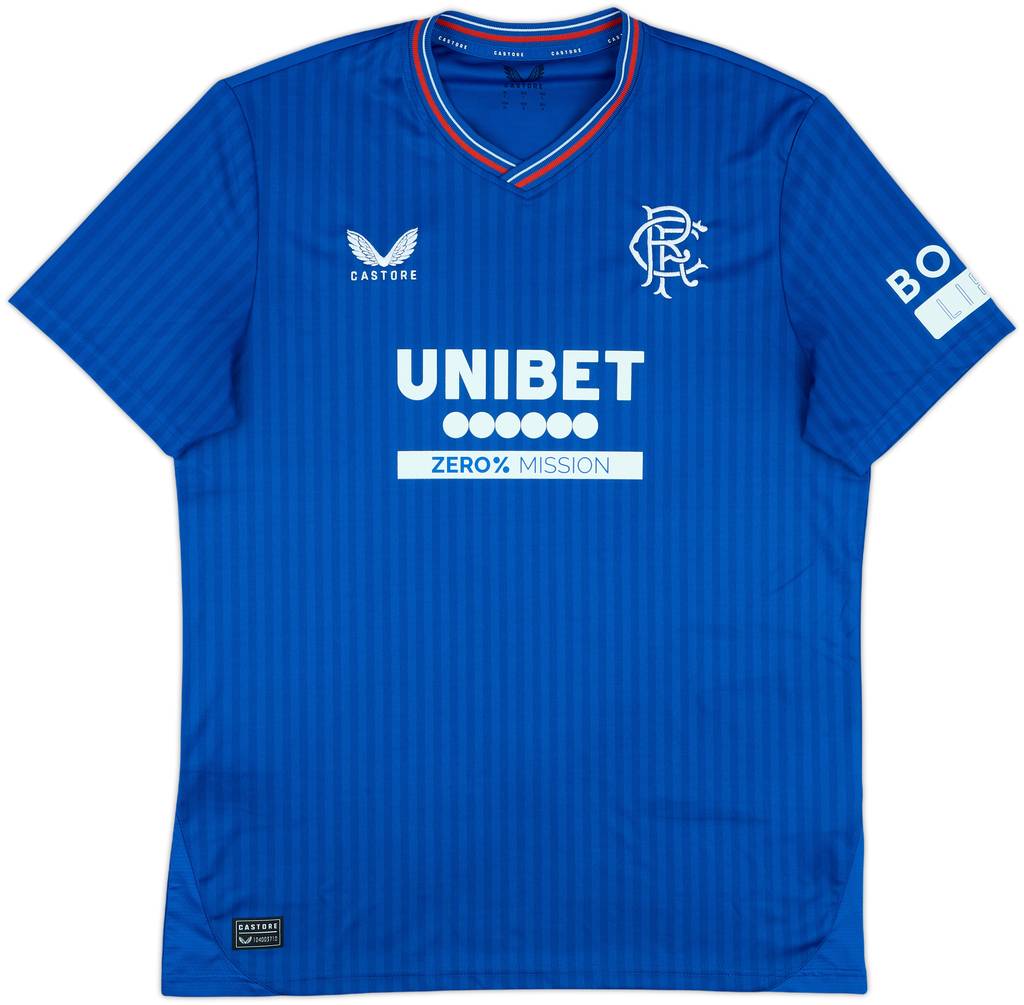 2023-24 Rangers Home Shirt  - 8/10 - (S)