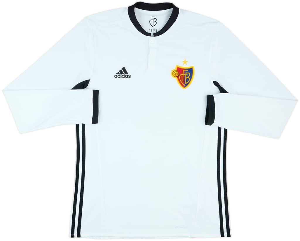 2016-17 Basel Away L/S Shirt - 10/10 - (M)