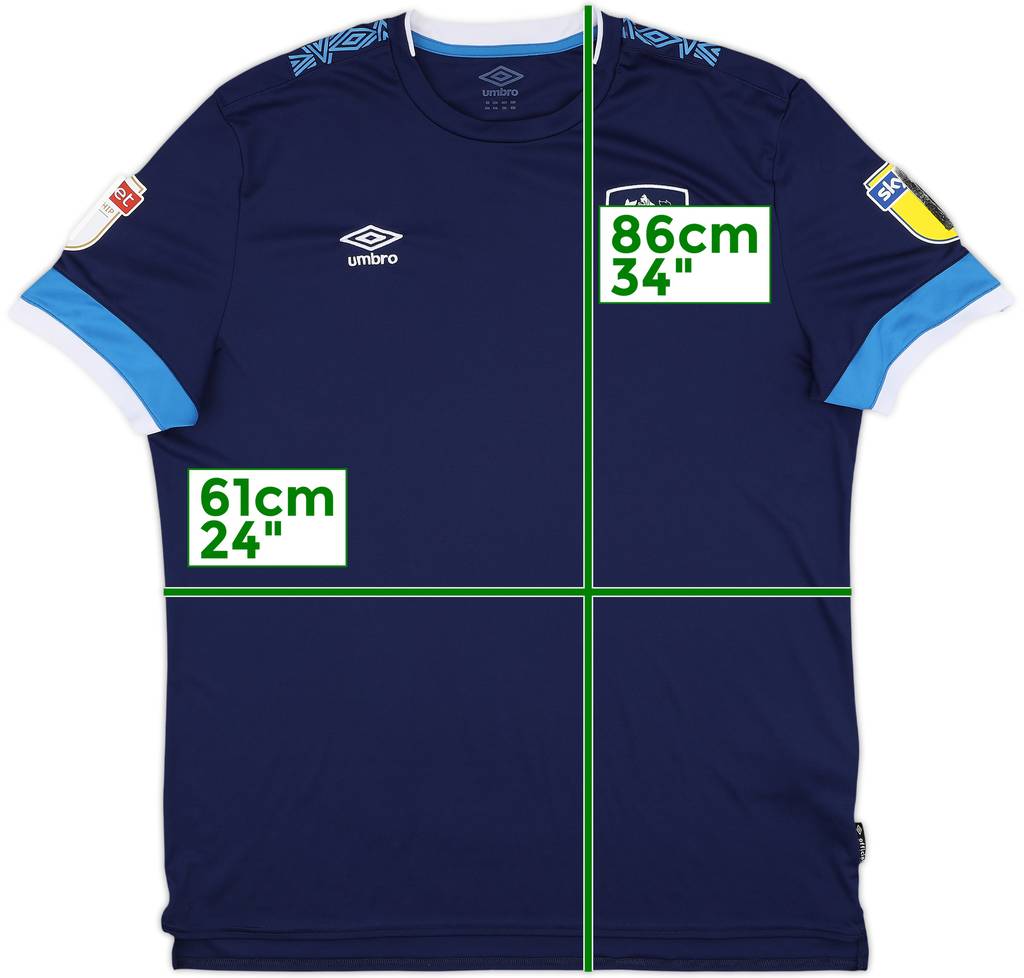2019-20 Huddersfield Away Shirt - 9/10 - (XXL)