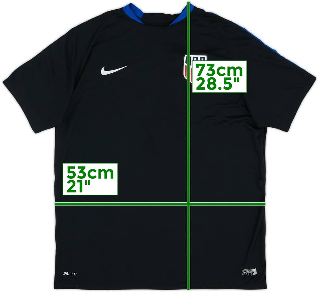 2016-17 USA Nike Training Shirt - 9/10 - (XXL)