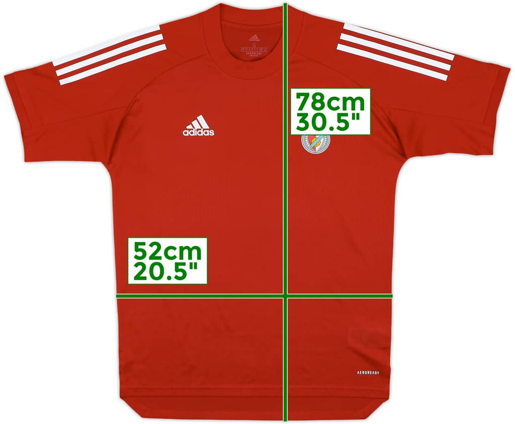 2019-20 Benfica adidas Training Shirt - 10/10 - (S)