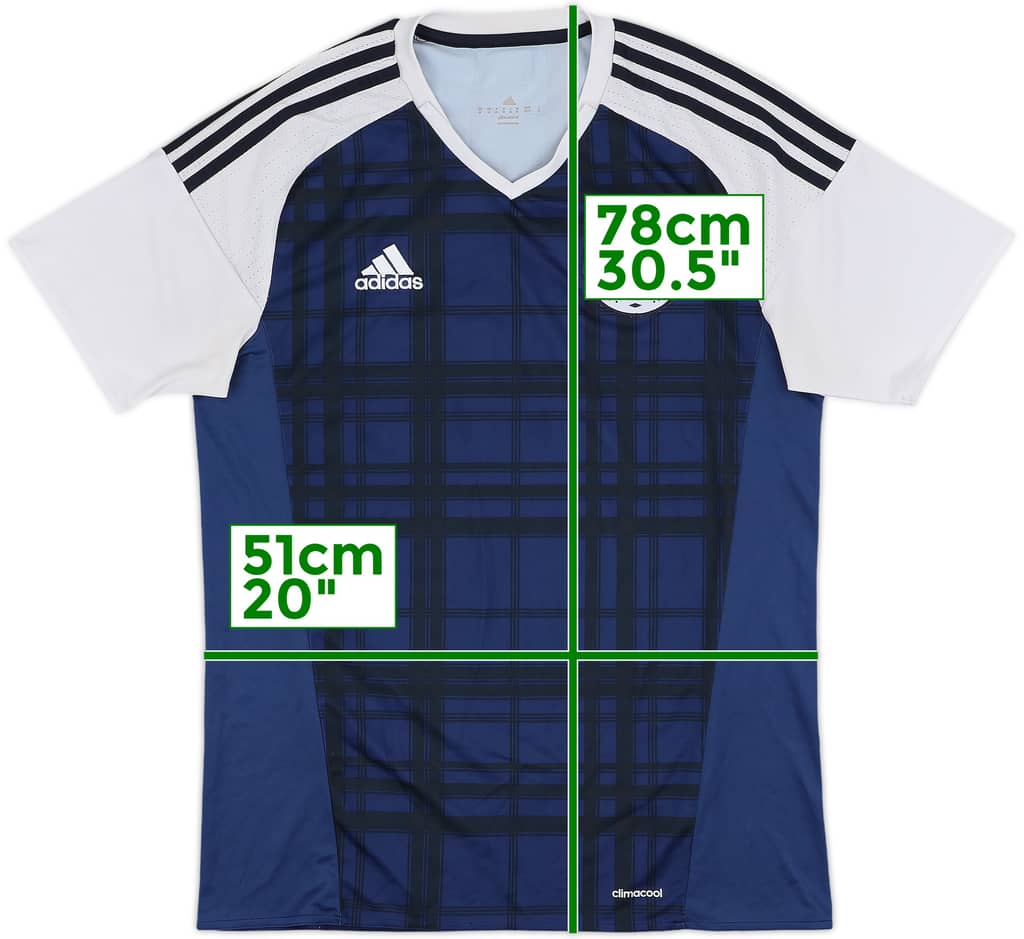 2015-17 Scotland Home Shirt - 6/10 - (M)