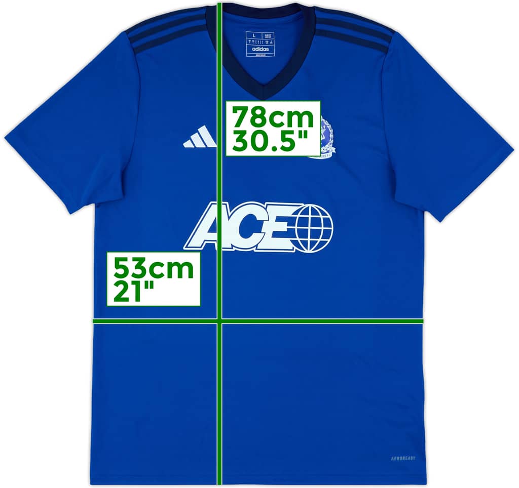 2023-24 Cove Rangers Home Shirt - 10/10 - (L)