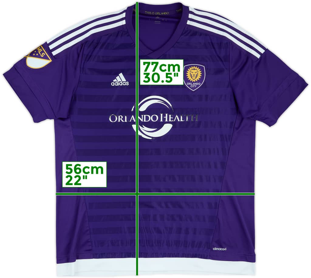 2016 Orlando City Home Shirt - 4/10 - (XL)