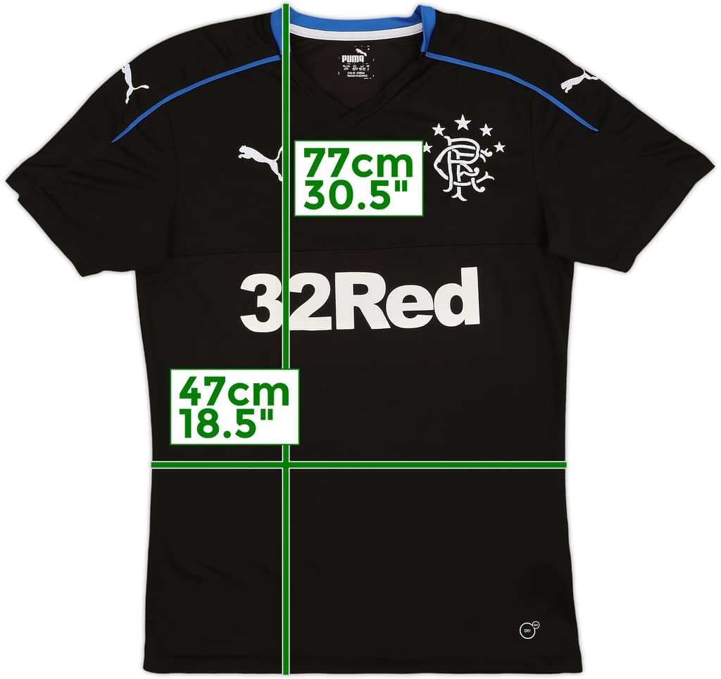 2017-18 Rangers Third Shirt - 8/10 - (M)