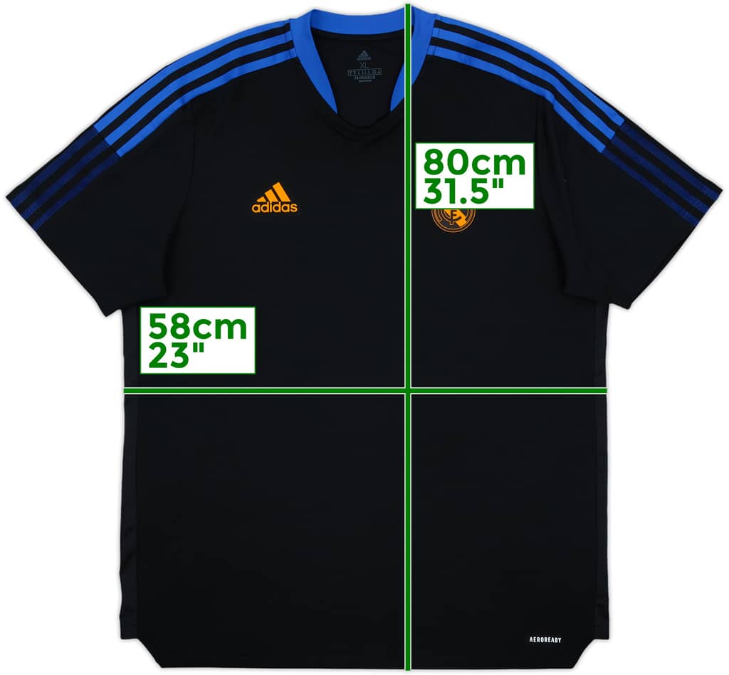 2017-18 Real Madrid adidas Training Shirt - 10/10 - (XL)