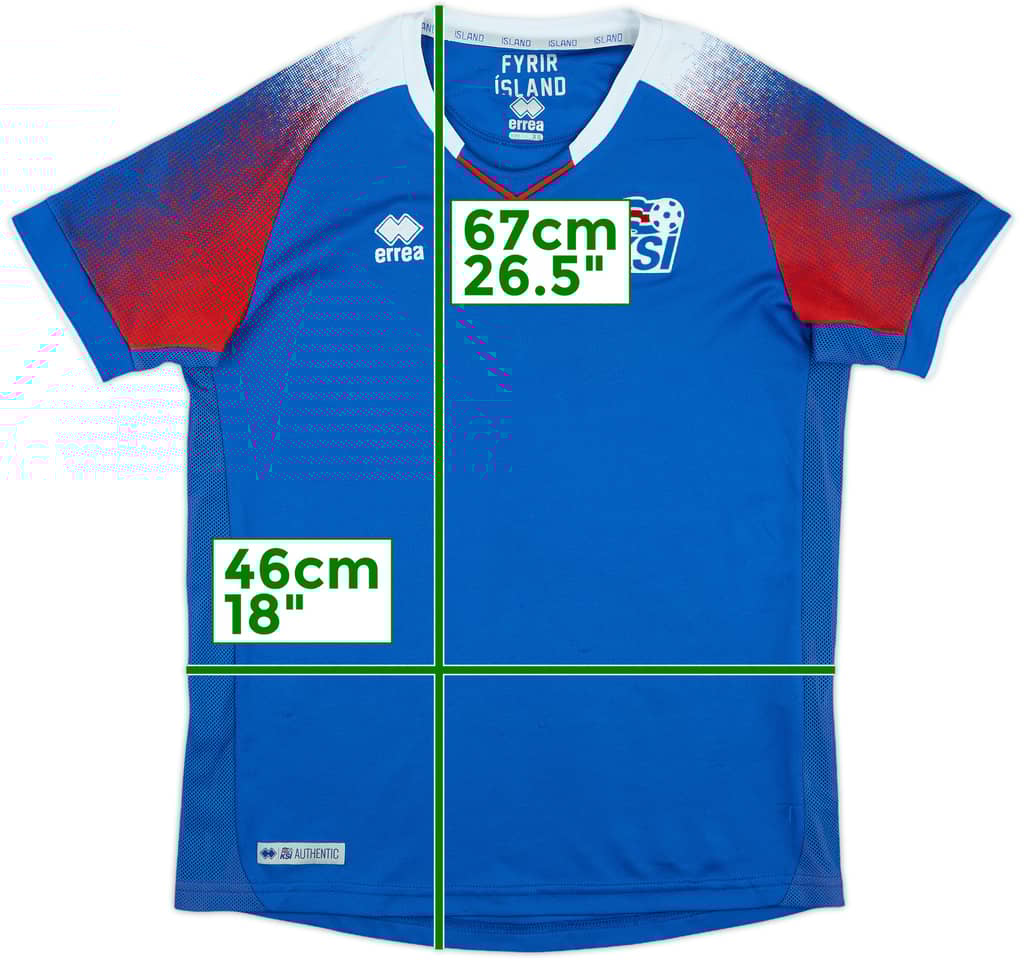 2018-19 Iceland Home Shirt - 6/10 - (XS)