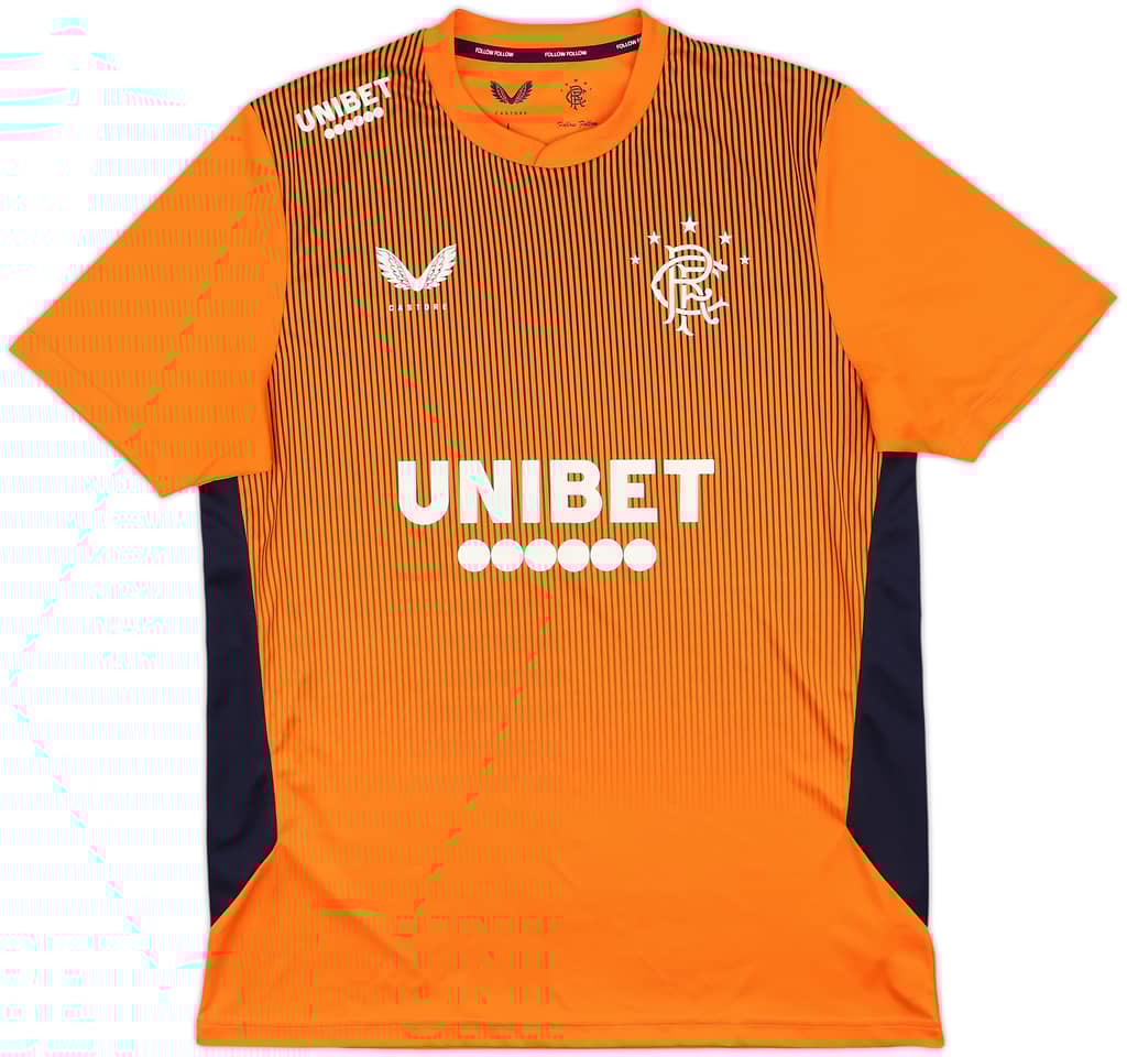 2022-23 Rangers Castore Training Shirt - 9/10 - (L)