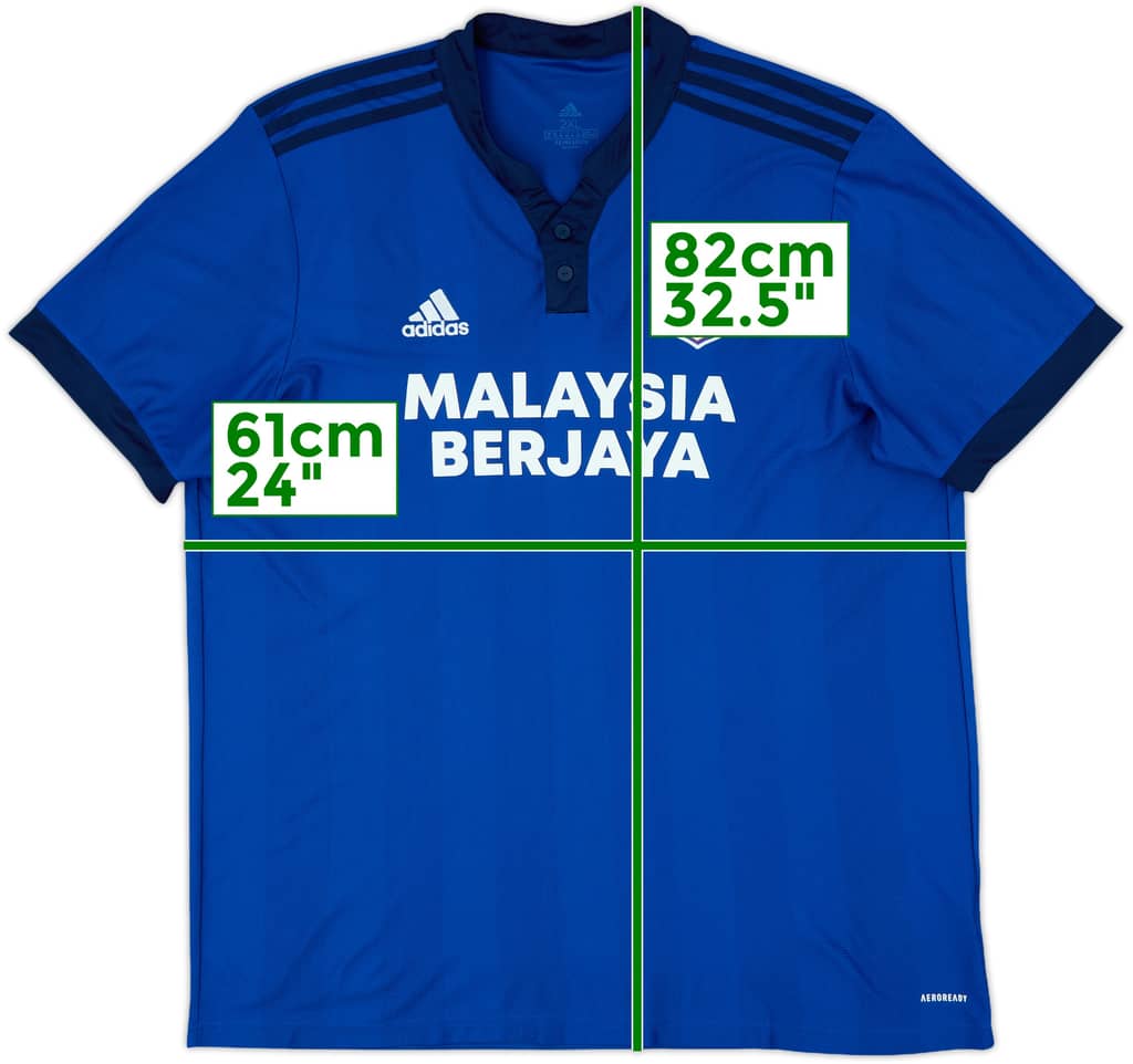 2021-22 Cardiff Home Shirt - 10/10 - (XXL)