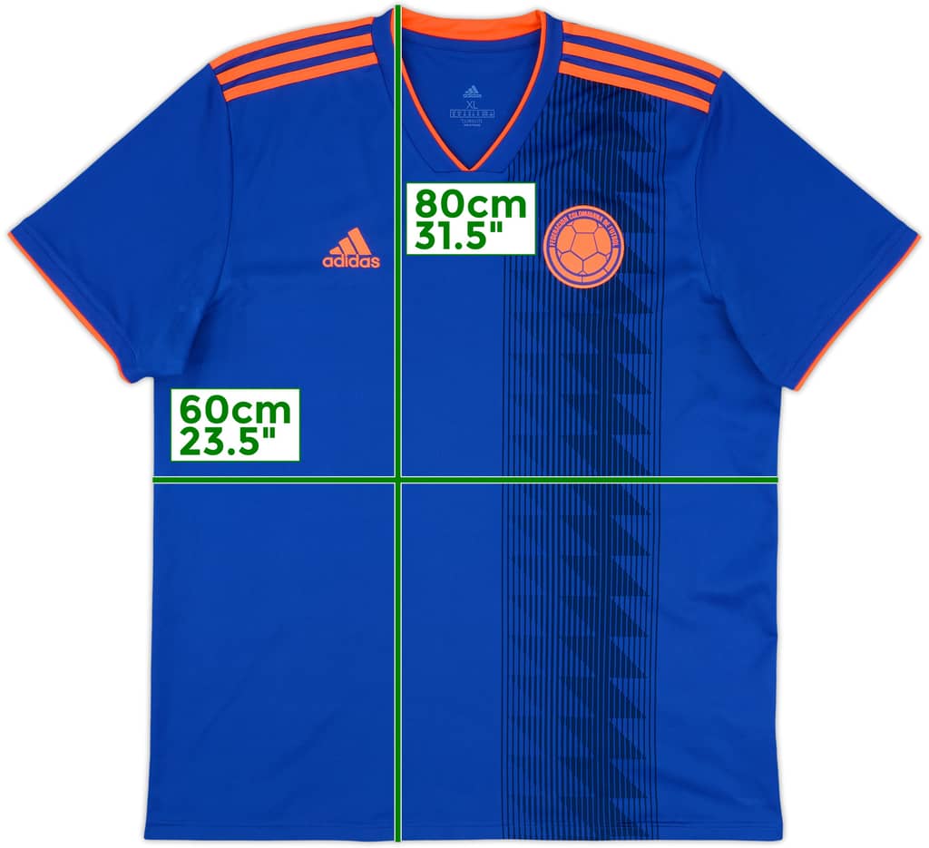 2018-19 Colombia Away Shirt - 7/10 - (XL)