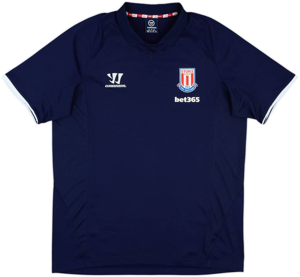 2014-15 Stoke City Warrior Polo Shirt - 6/10 - (L)