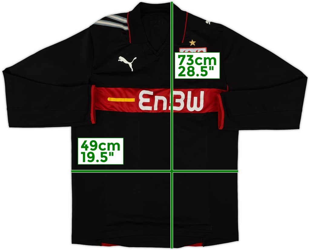 2008-10 Stuttgart Third L/S Shirt - 6/10 - (S)