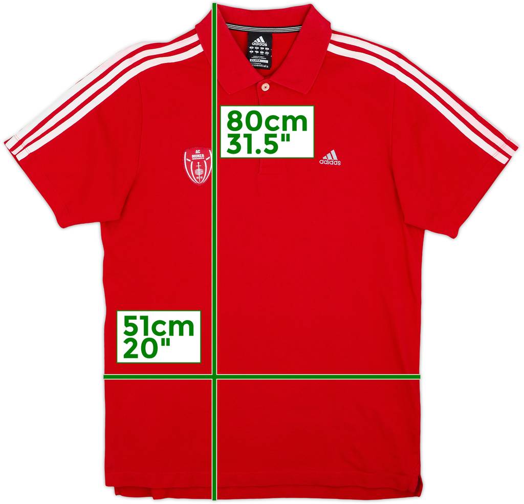 2011-12 AC Monza adidas Polo Shirt - 9/10 - (L)