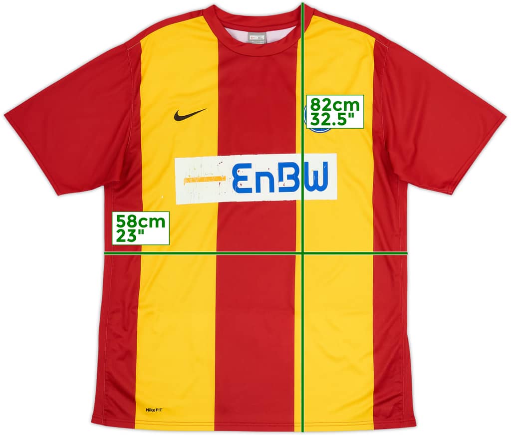 Camiseta de la tercera equipación del Karlsruher 2009-10 - 5/10 - (XL)