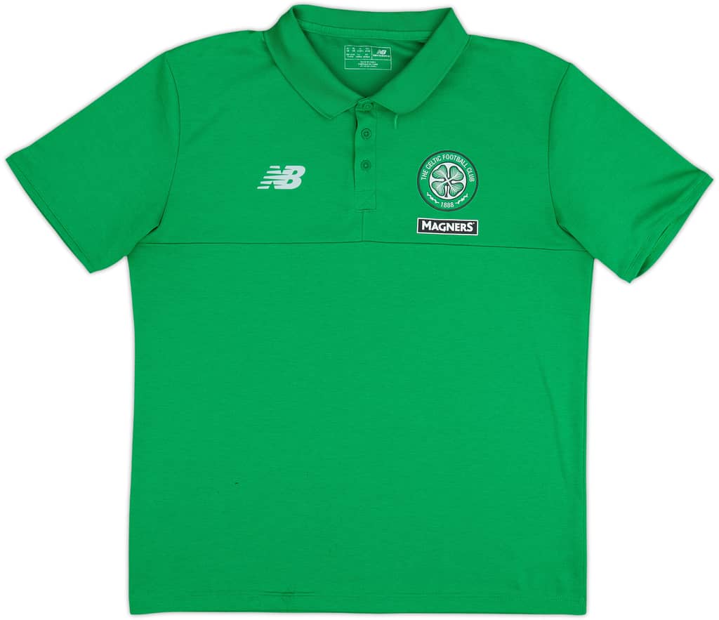 2015-16 Celtic New Balance Polo Shirt - 6/10 - (XL)