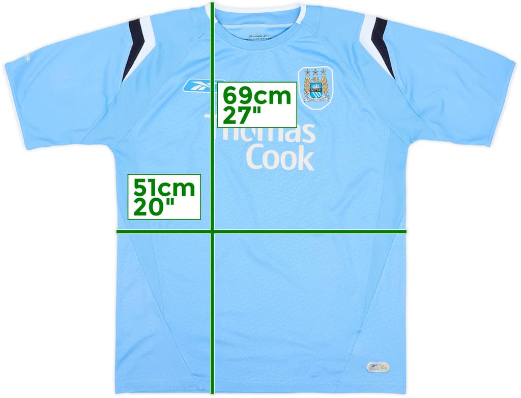 2004-05 Manchester City Home Shirt - 5/10 - (M)