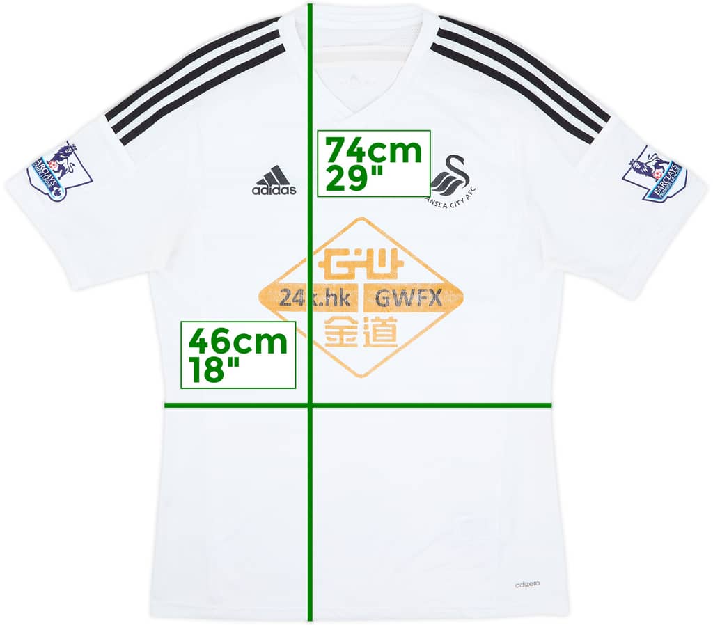 2014-15 Swansea Home Shirt - 5/10 - (L)