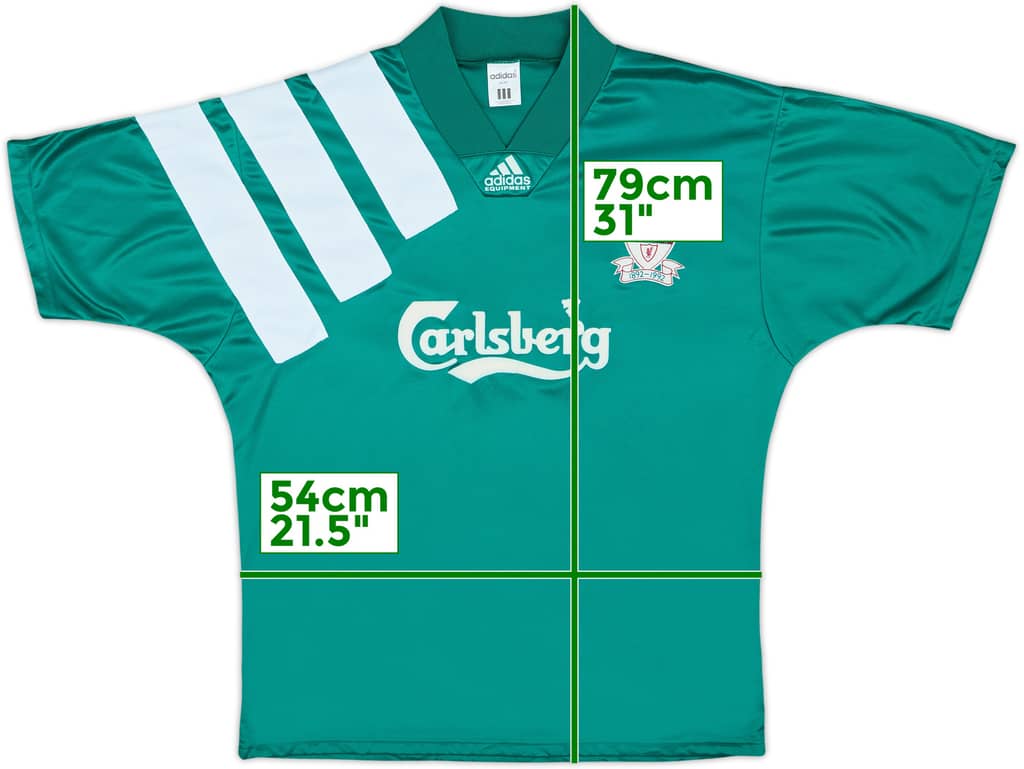1992-93 Liverpool Centenary Away Shirt - 8/10 - (L/XL)
