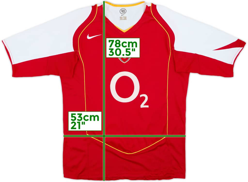 2004-05 Arsenal Home Shirt - 5/10 - (L)