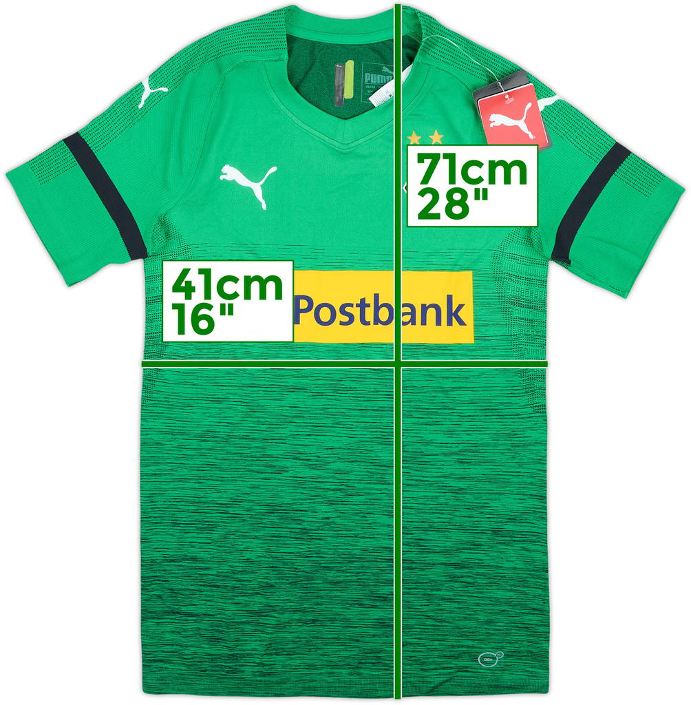 2018-19 Borussia Monchengladbach Authentic Third Shirt (M)