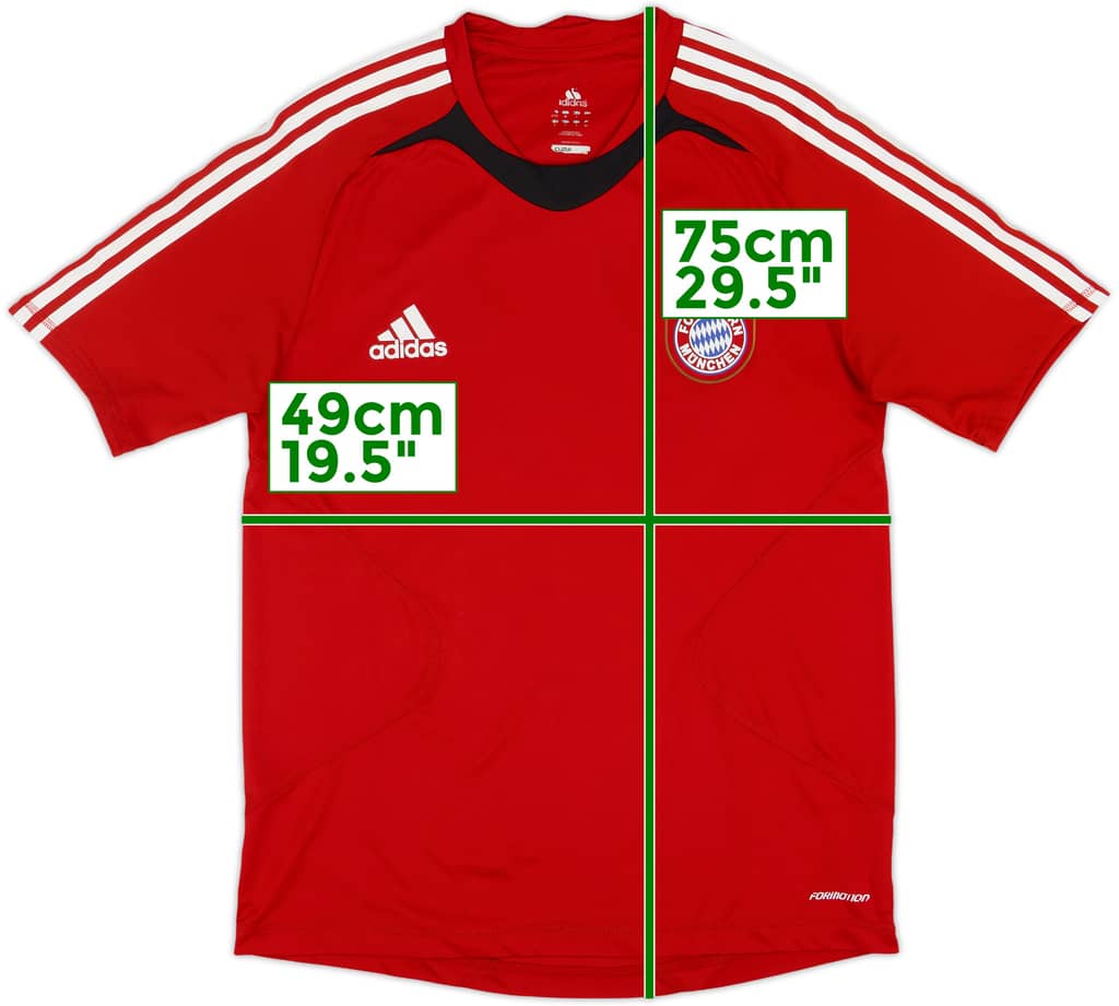 2010-11 Bayern Munich adidas Formotion Training Shirt - 8/10 - (M)
