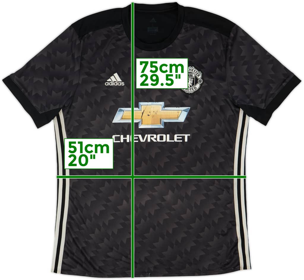 2017-18 Manchester United Away Shirt - 4/10 - (M)