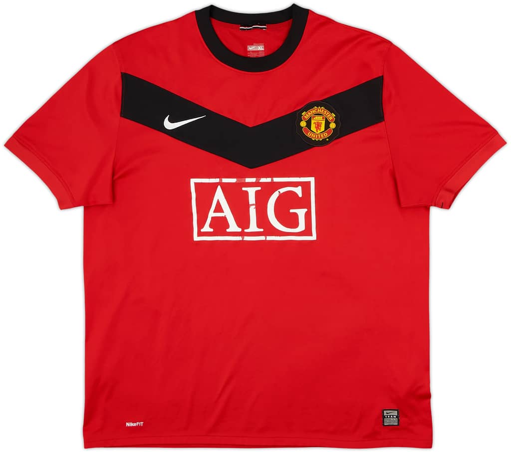 2009-10 Manchester United Camiseta Local - 4/10 - (XL)