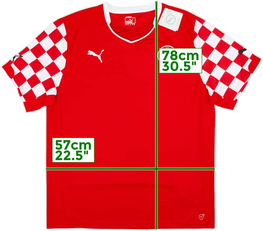 2014-15 Fortuna Dusseldorf Home Shirt (XL)