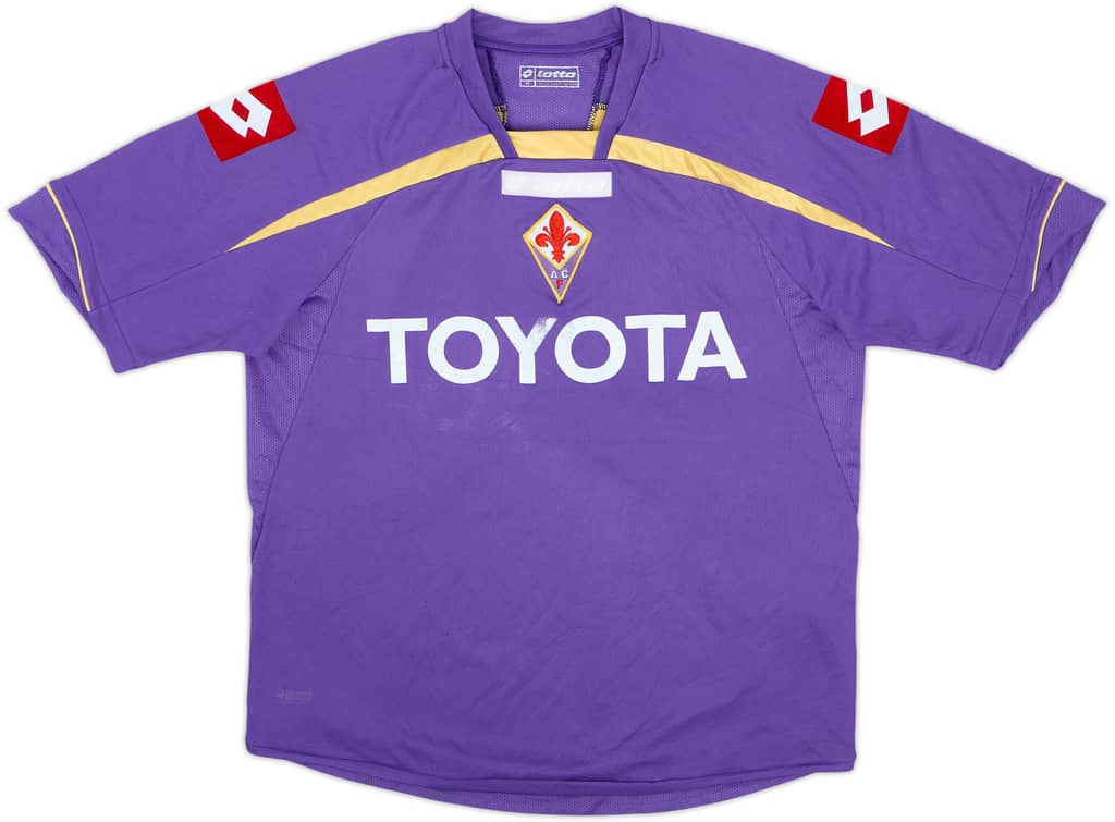 2009-10 Fiorentina Home Shirt - 4/10 - (M)