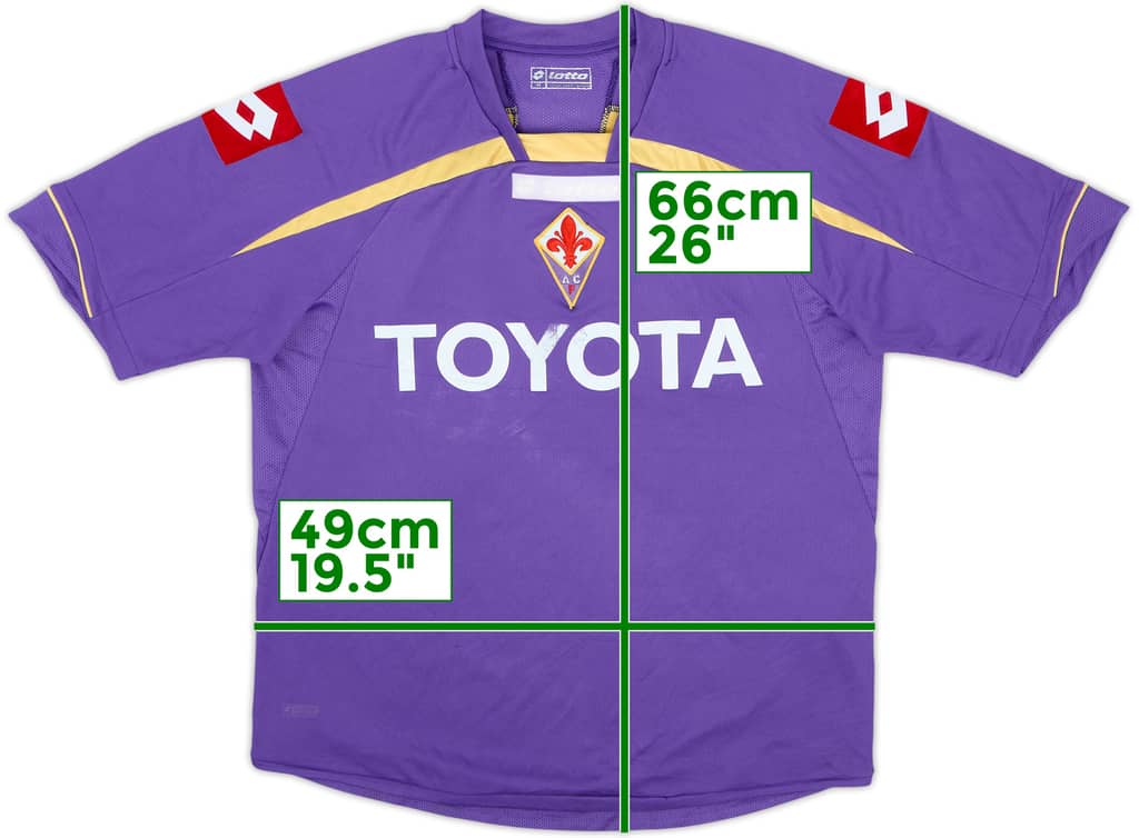 2009-10 Fiorentina Home Shirt - 4/10 - (M)