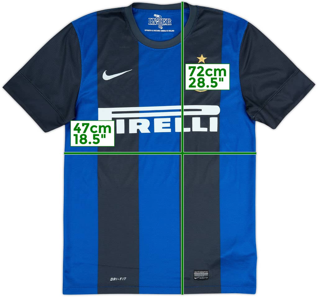 2012-13 Inter Milan Home Shirt - 5/10 - (S)