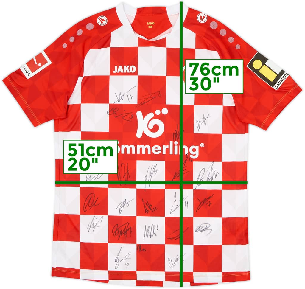 2023-24 FSV Mainz 'Signed' Home Shirt - 8/10 - (M)