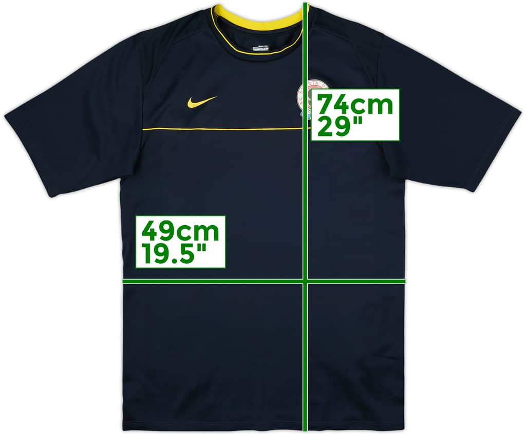 2008-09 Sparta Prauge Nike Training Shirt - 8/10 - (M)