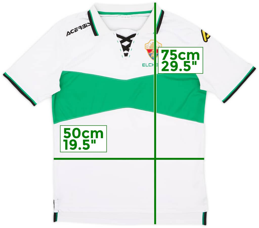 2012-13 Elche Home Shirt - 7/10 - (XL)