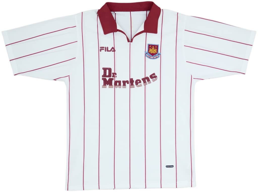 2002-03 West Ham Away Shirt - 7/10 - (L)