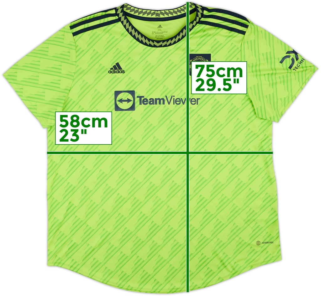 2022-23 Manchester United Third Shirt - 10/10 - (Women's XXL)