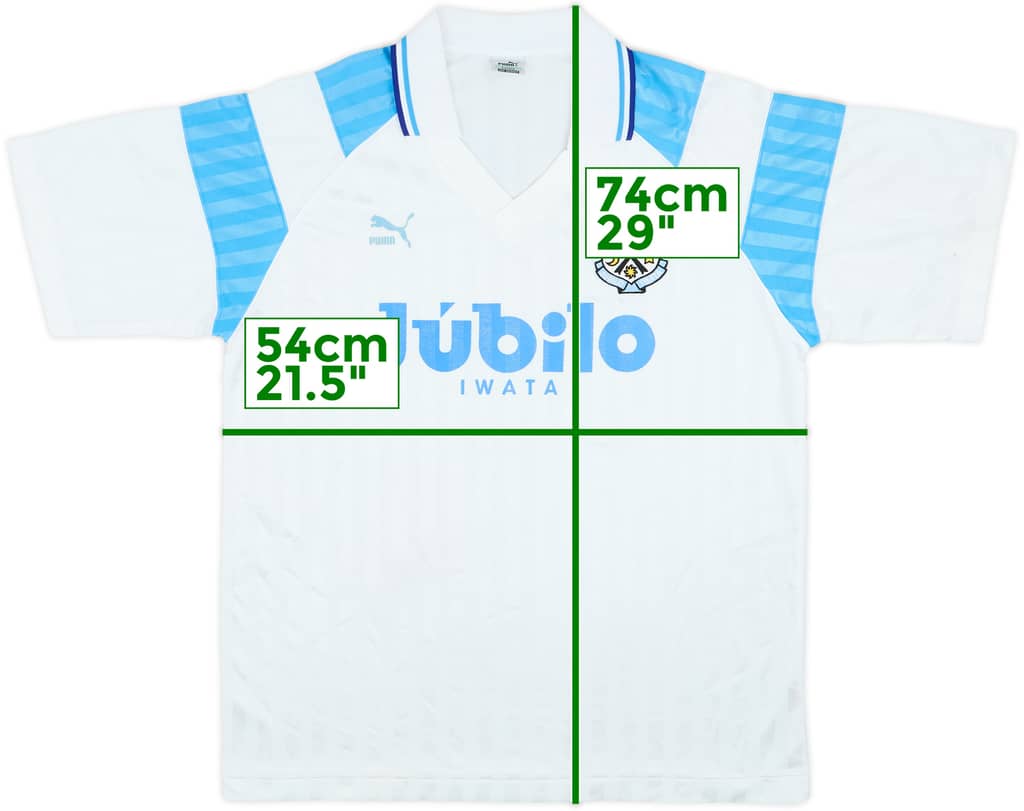 1993 Jubilo Iwata Away Shirt - 8/10 - (L)