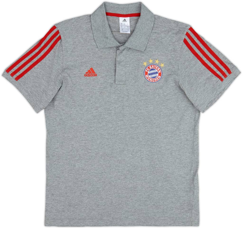 2014-15 Bayern Munich adidas Polo Shirt - 9/10 - (M)