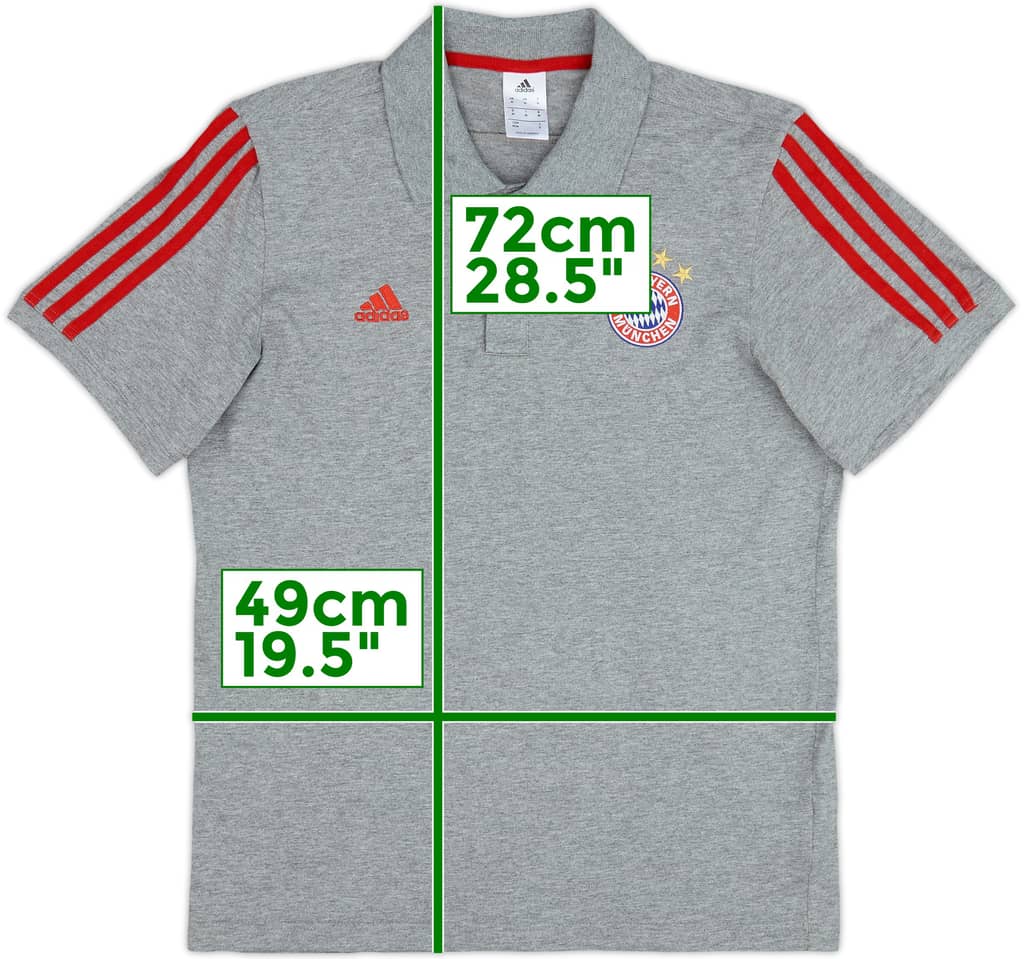 2014-15 Bayern Munich adidas Polo Shirt - 9/10 - (M)