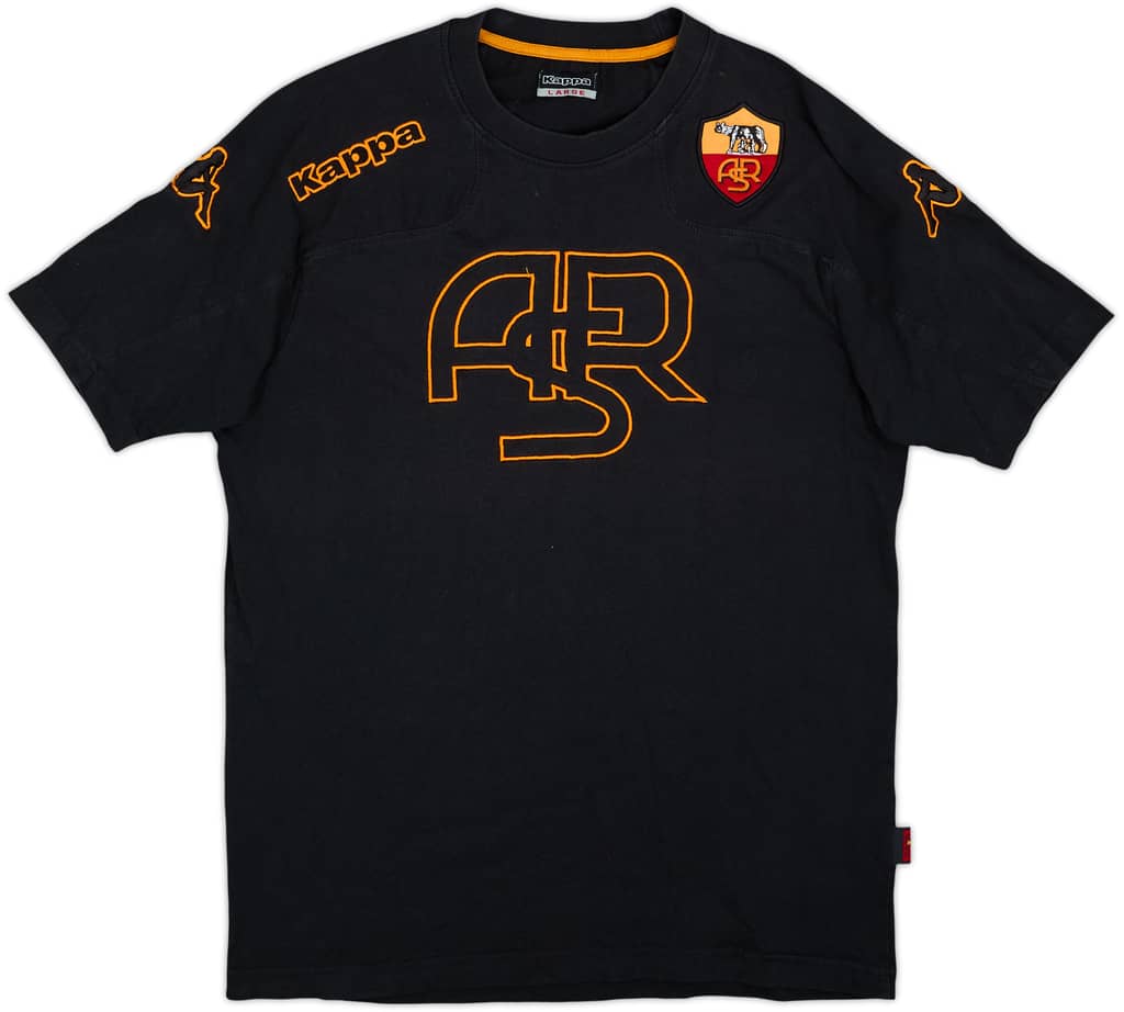 Camiseta de algodón Kappa del Roma 2009-10 - 5/10 - (L)