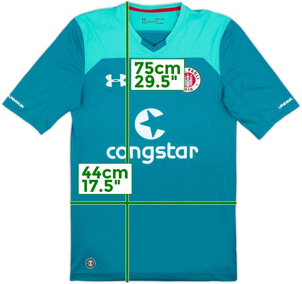 2017-18 St Pauli GK Shirt - 8/10 - (S)