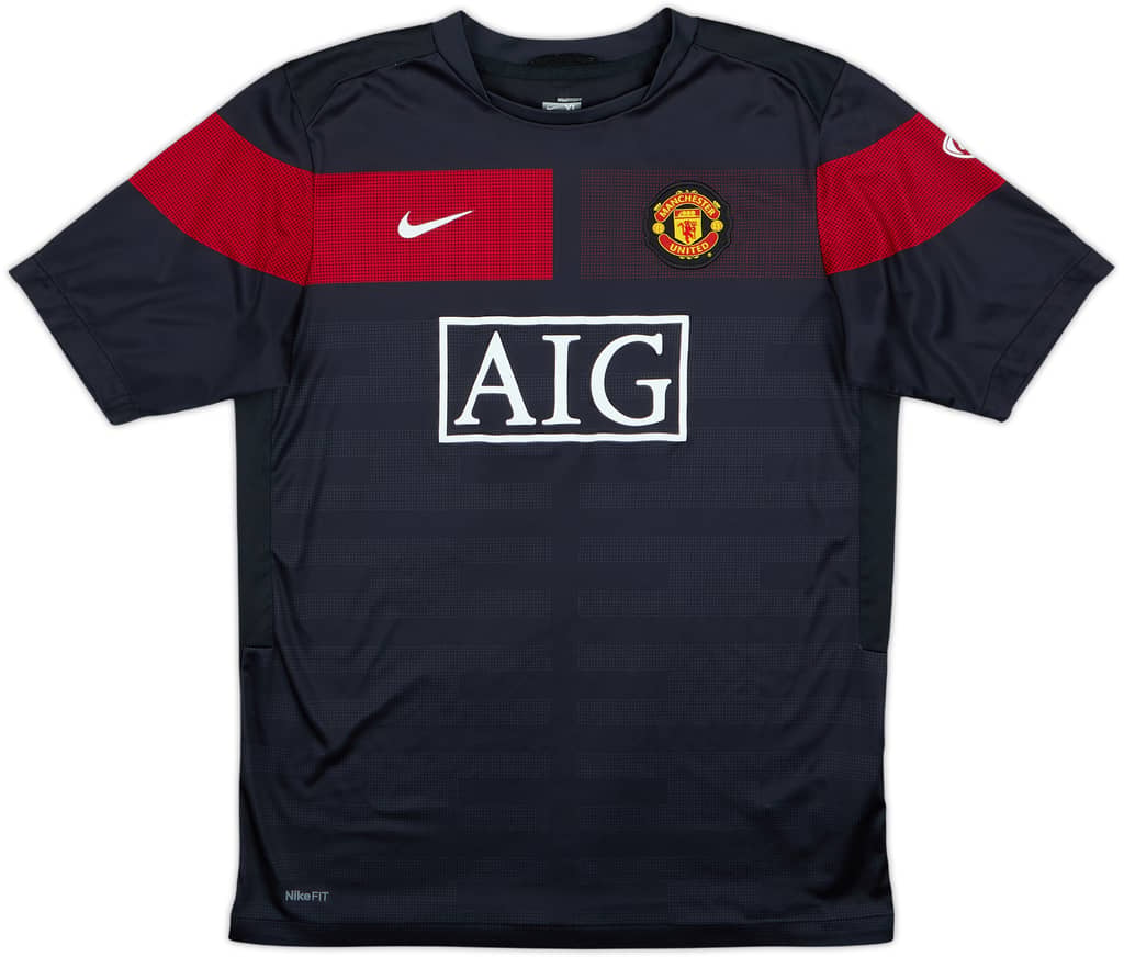 2009-10 Manchester United Nike Camiseta de Entrenamiento - 9/10 - (XL.Boys)