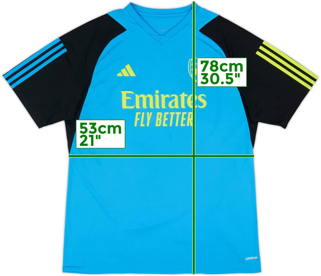 2023-24 Arsenal adidas Training Shirt - 10/10 - (XL)