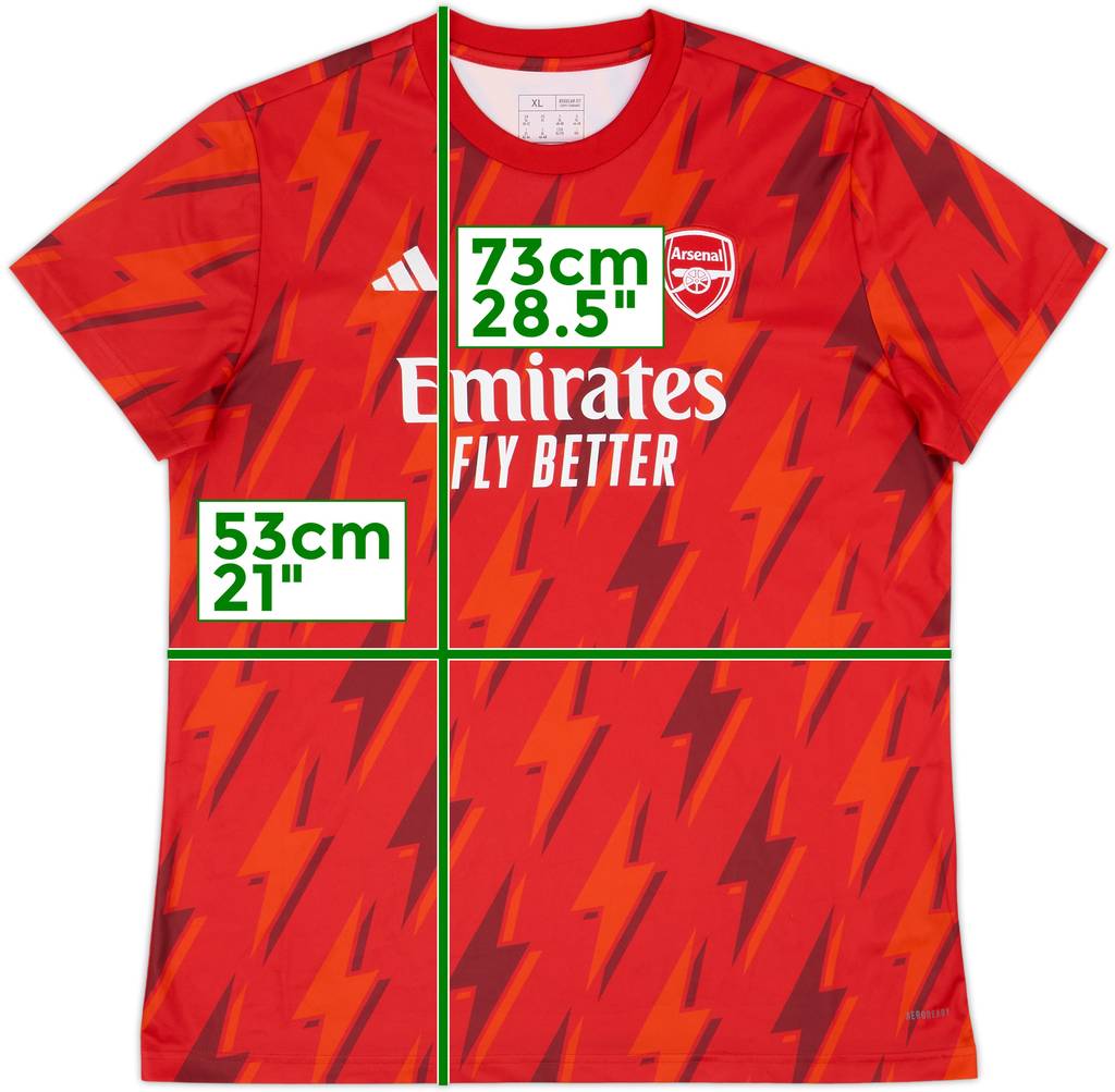2022-23 Arsenal adidas Training Shirt - 10/10 - (Women's XL)