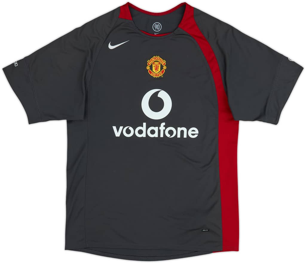 2004-05 Manchester United Nike Training Shirt - 9/10 - (M)