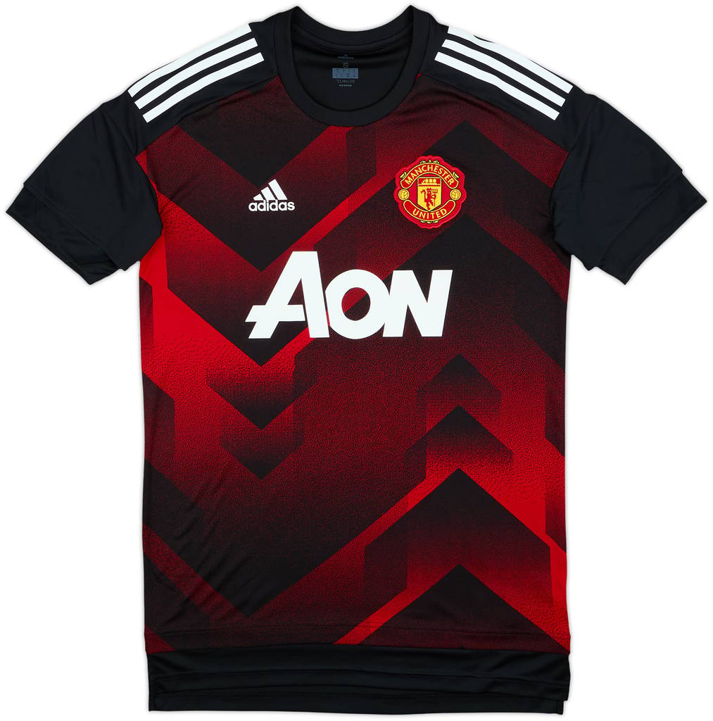 2017-18 Manchester United adidas Training Shirt - 10/10 - (S)