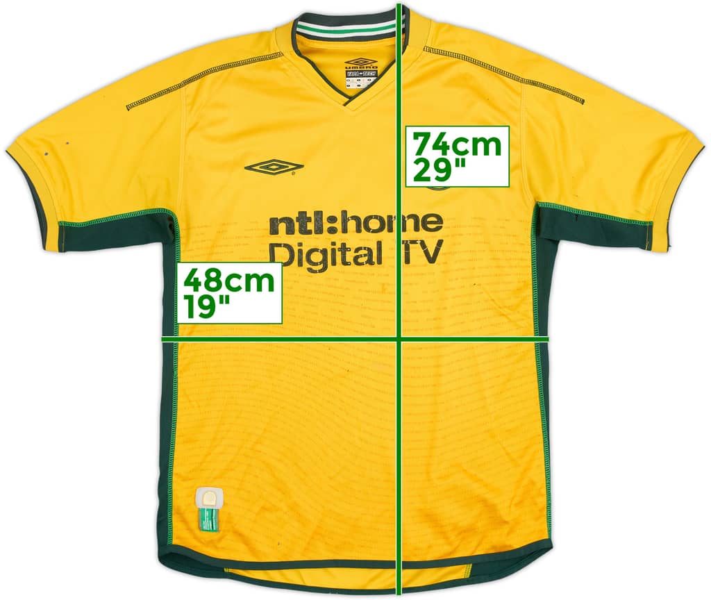 2002-03 Celtic Away Shirt - 5/10 - (M)