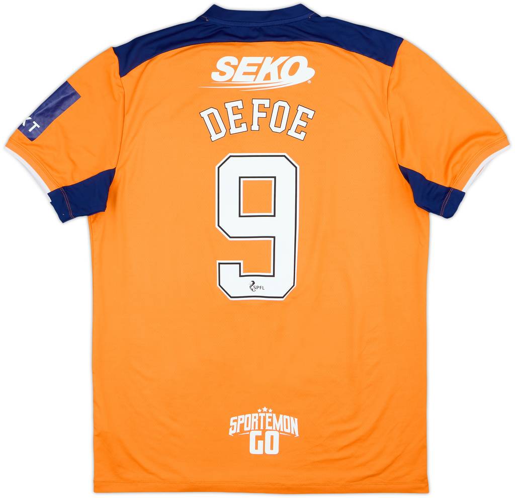 2022-23 Rangers Third Shirt Defoe #9 - 8/10 - (S)