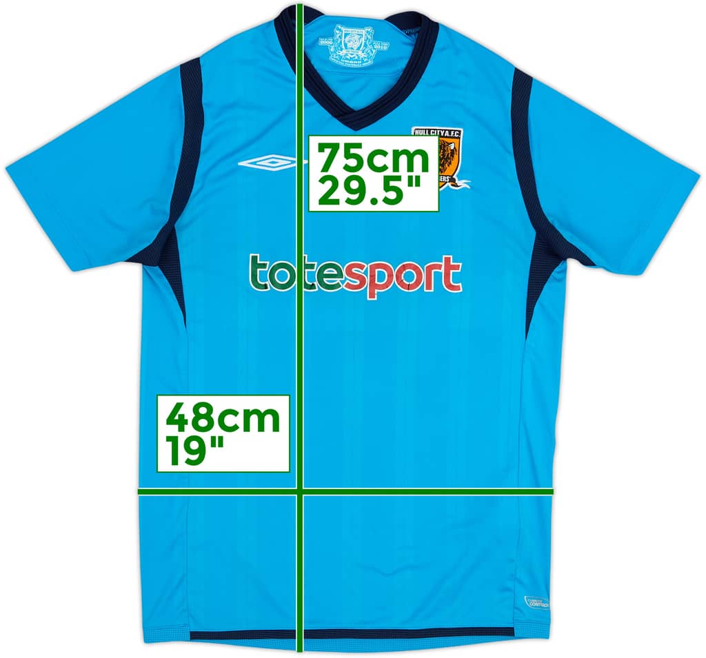 Camiseta de visitante del Hull City 2009-10 - 5/10 - (S)