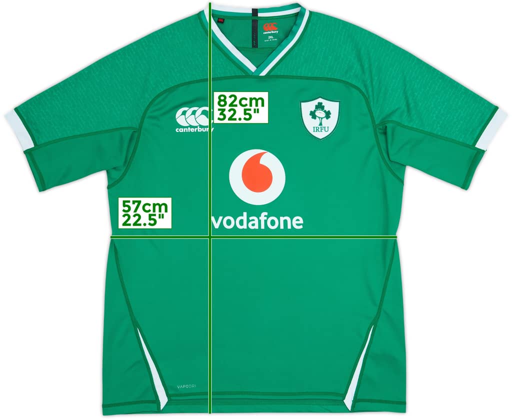 Camiseta de local de Ireland Rugby 2019 - 10/10 - (XXL)